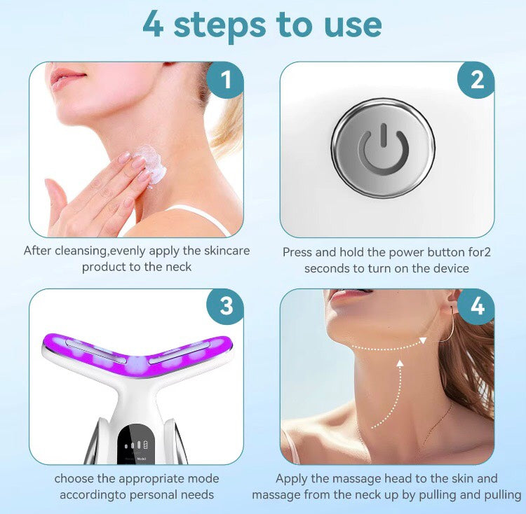 Advanced 7-in-1 Facial and Neck Sculpting Device