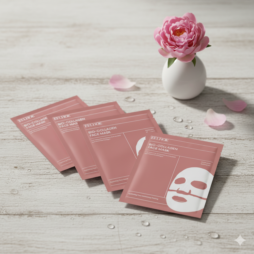 Masque Bio-Collagène Intensif – Hydratation Profonde et Éclat Anti-Âge