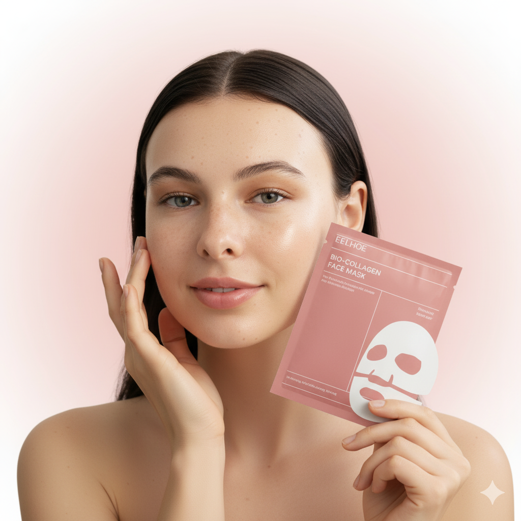 Masque Bio-Collagène Intensif – Hydratation Profonde et Éclat Anti-Âge