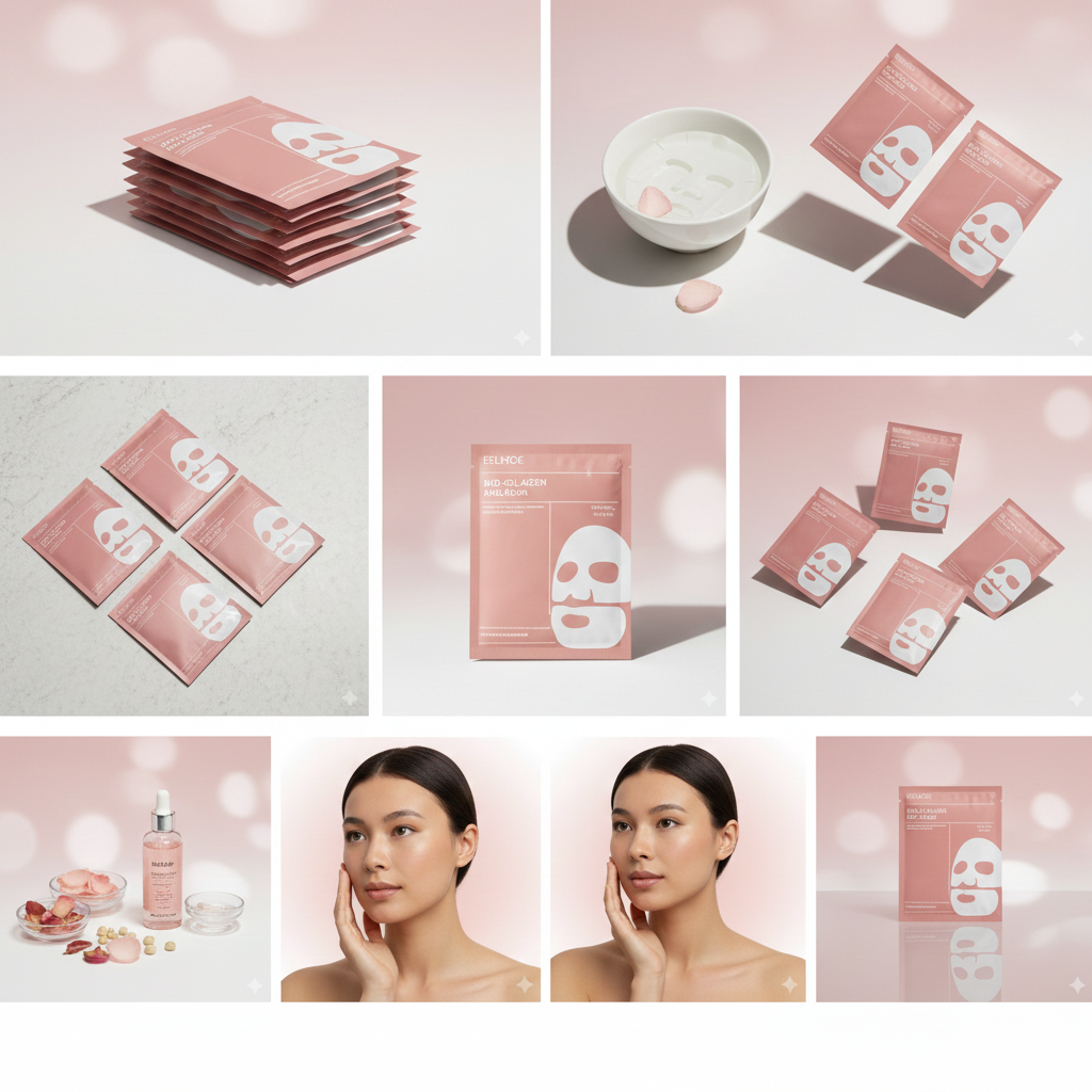 Masque Bio-Collagène Intensif – Hydratation Profonde et Éclat Anti-Âge