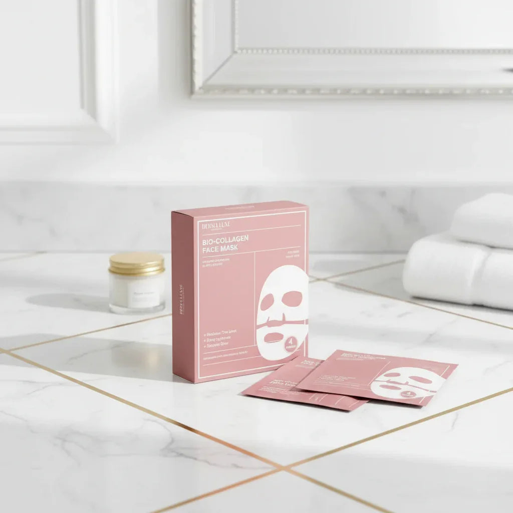 Premium collagen mask hero shot