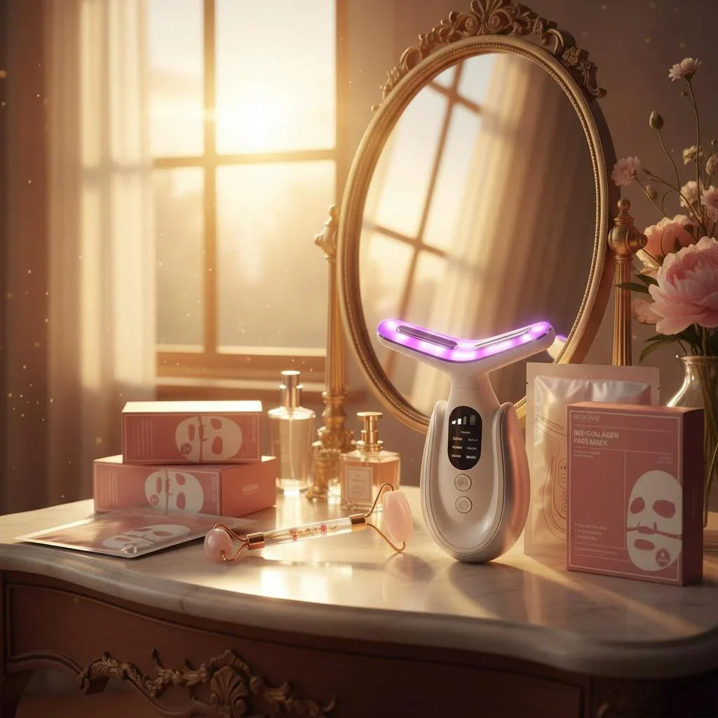 Advanced 7-in-1 Facial and Neck Sculpting Device